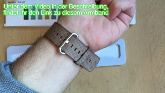 Apple Watch Armband Pinhen Nylon Check