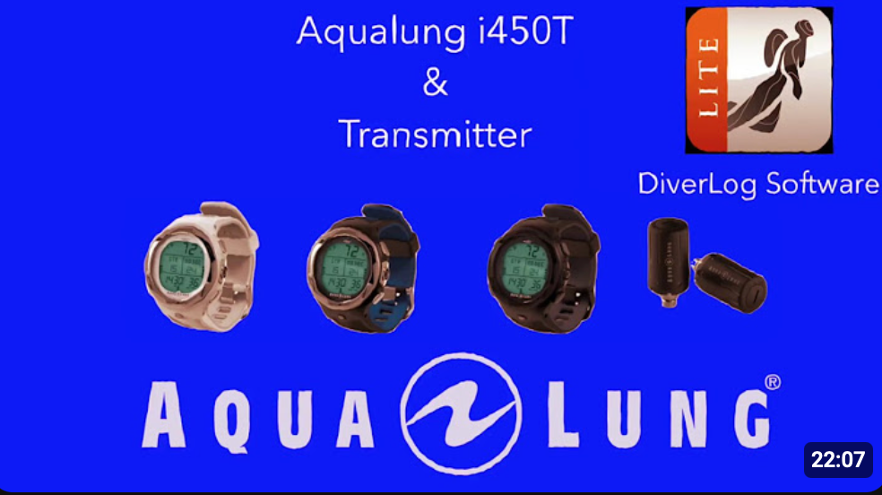 Aqualung i450T Funktionen erklärt und Zubehör