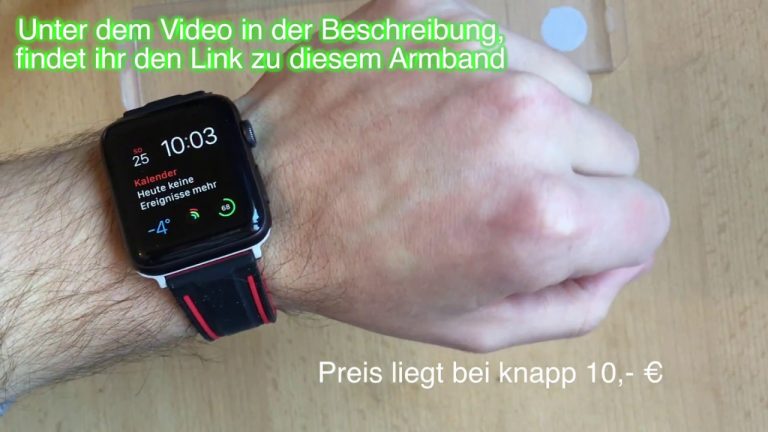 LEEHUR- Apple Watch Armband 42mm, Serie 1 2 3 Sport